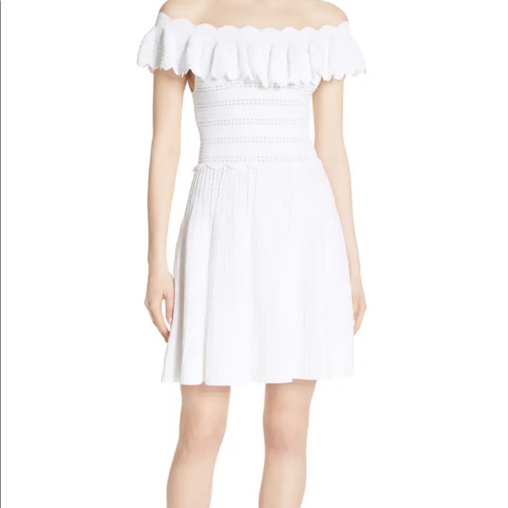 Janella Ruffled Off the Shoulder Dress